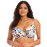 Elomi Party Bay Plunge Bikini Top - Multi